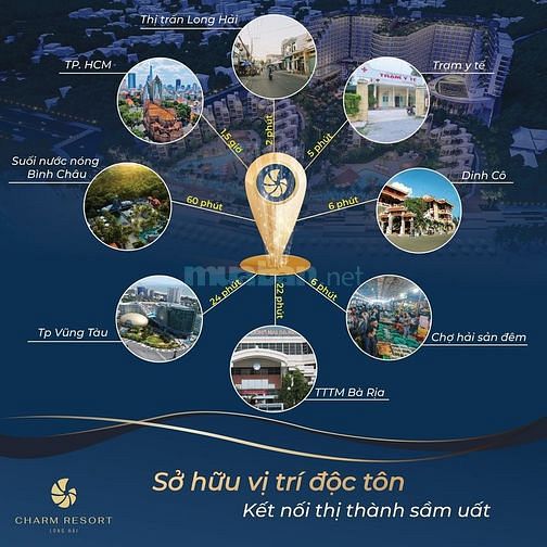 Charm Long Hải Resort & spa - căn hộ đẳng cấp 5 sao giữa Lòng Long Hải