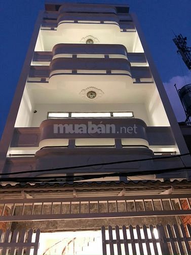 Bán nhà trệt 2 lầu sân thượng , hẻm xe hơi Đường Hồ Bá Phấn