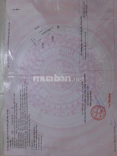 Bán lô đất khu dân cư Suối Sâu, An Tịnh, Trảng Bàng Tây Ninh giá 730tr 61431002 Bán lô đất khu dân cư Suối Sâu, An Tịnh, Trảng Bàng Tây Ninh giá 730tr