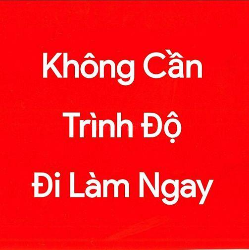 Nhận 2 nv làm trực tiếp tại Siêu Thị giờ hành chánh. 61548830 Nhận 2 nv làm trực tiếp tại Siêu Thị giờ hành chánh.