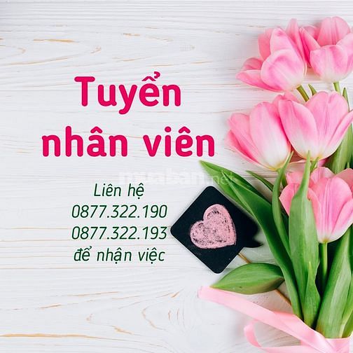 Tuyển trực tiếp không môi giới - ai cần việc liên hệ ngay 61552202 Tuyển trực tiếp không môi giới - ai cần việc liên hệ ngay