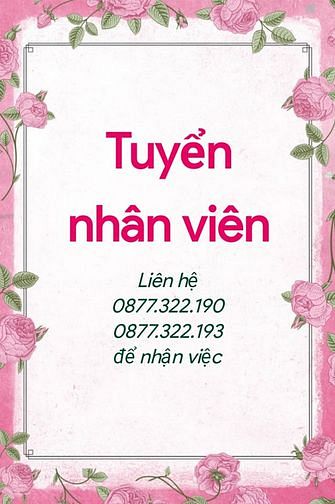 Tuyển gấp - độ tuổi 20 đến 55 tuổi 61586132 Tuyển gấp - độ tuổi 20 đến 55 tuổi