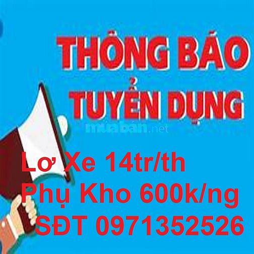 Tuyển Nam lao động Phụ Kho Bốc Xếp + Phụ Xe Tải 61605748 Tuyển Nam lao động Phụ Kho Bốc Xếp + Phụ Xe Tải