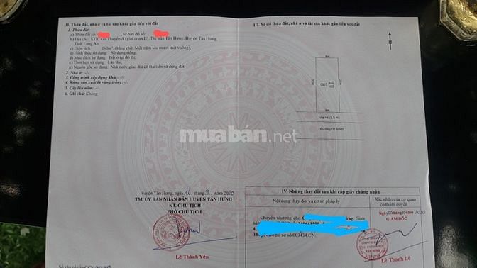 KDC Gò Thuyền thị trấn Tân Hưng, Long An 61653138 KDC Gò Thuyền thị trấn Tân Hưng, Long An