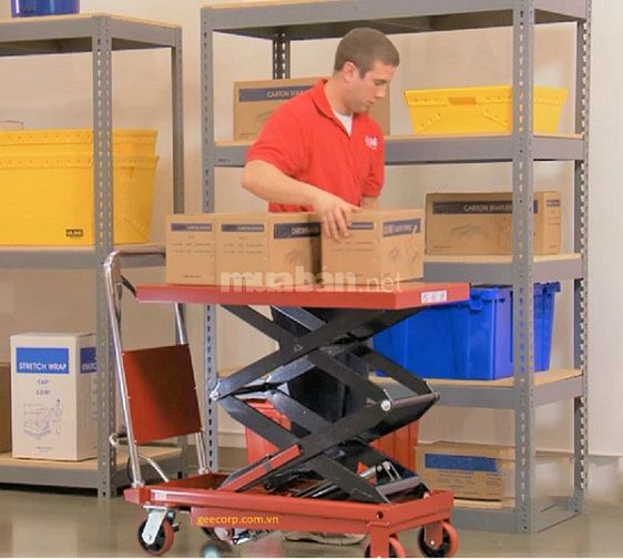Xe Nâng Mặt Bàn 500kg Niuli Model WP500 61694553 Xe Nâng Mặt Bàn 500kg Niuli Model WP500