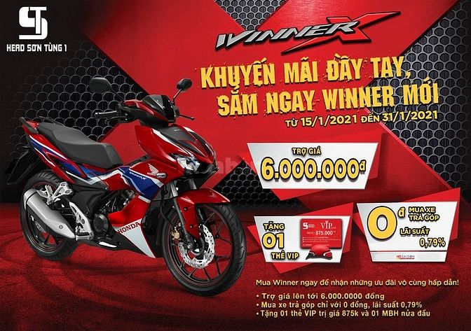 HEAD HONDA SƠN TÙNG nhiều ưu đãi vô cùng hấp dẫn 61700014 HEAD HONDA SƠN TÙNG nhiều ưu đãi vô cùng hấp dẫn