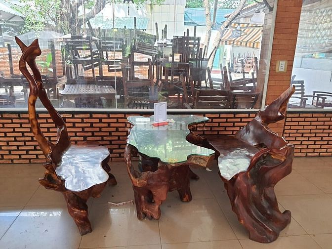 Bán bộ bàn nghệ thuật gốc cây trắc-cẩm lai 61726474 Bán bộ bàn nghệ thuật gốc cây trắc-cẩm lai