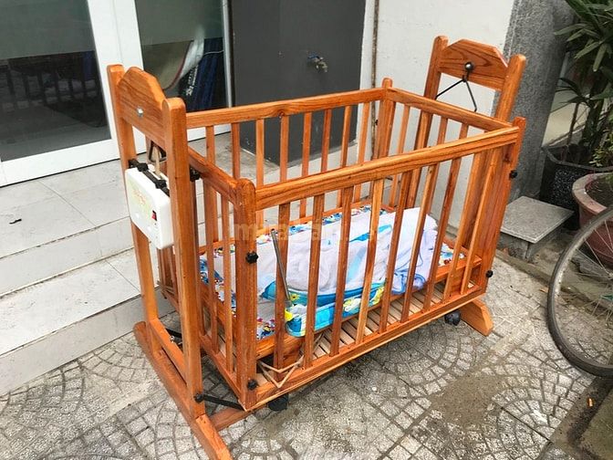 Thanh lý nôi cũi gỗ cho bé mới 90% 61839000 Thanh lý nôi cũi gỗ cho bé mới 90%