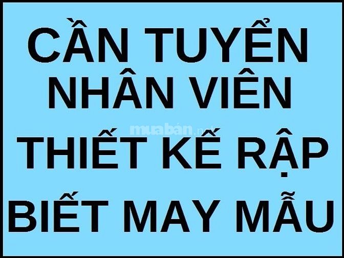 Xưởng May Cần Tuyển Nhân Viên Thiết kế rập 2D biết may mẫu 61863673 Xưởng May Cần Tuyển Nhân Viên Thiết kế rập 2D biết may mẫu