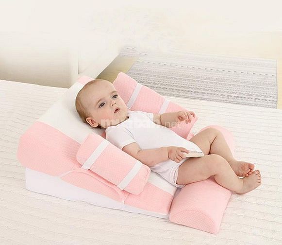 Bán đệm chống trào ngược cho trẻ sơ sinh BABIESKEY của Nhật 62074305 Bán đệm chống trào ngược cho trẻ sơ sinh BABIESKEY của Nhật