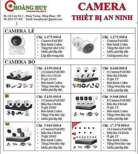 Lắp camera giá rẻ tại hải phòng 62083602 Lắp camera giá rẻ tại hải phòng