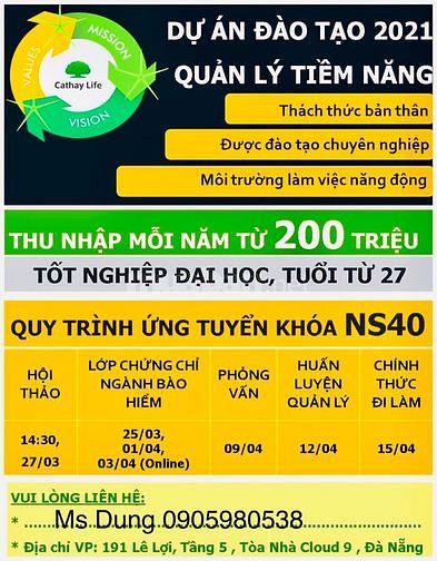 Tuyển Tư vấn tài chính có trình độ Đại học 62135905 Tuyển Tư vấn tài chính có trình độ Đại học