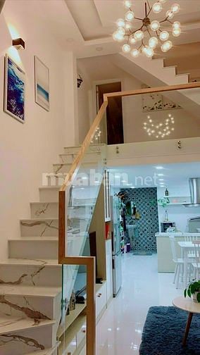 Nhà tô ngọc vân Q12 đường ô tô lớn mới 100%/2 lầu/3pn/2ty170