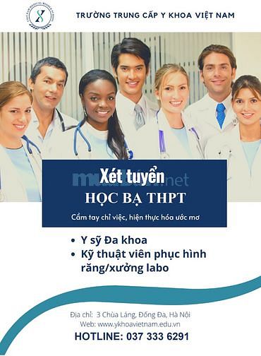 Tuyển sinh Y sỹ, liên thông cao đẳng Dược, Điều dưỡng 60930206 Tuyển sinh Y sỹ, liên thông cao đẳng Dược, Điều dưỡng