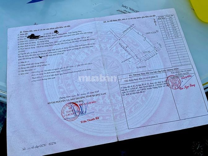 Bán lô đất 3 mặt tiền sát biển tại xã Bình Hải,Thăng Bình,Quảng Nam 62195822 Bán lô đất 3 mặt tiền sát biển tại xã Bình Hải,Thăng Bình,Quảng Nam