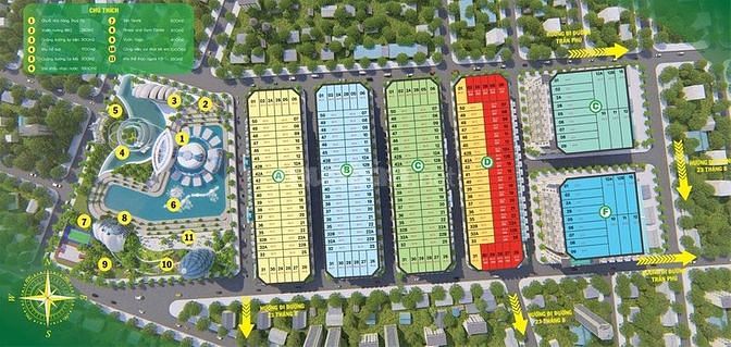 Đất nền Bạc Liêu - Dự án Khu đô thị Center Mall Bạc Liêu