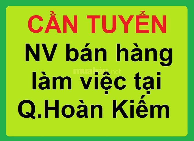 Tuyển nữ nhân viên bán hàng đồ thờ cúng tại quận Hoàn Kiếm. 62318015 Tuyển nữ nhân viên bán hàng đồ thờ cúng tại quận Hoàn Kiếm.
