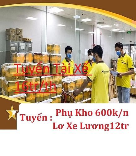 Tuyển LĐPT Lơ Xe và phụ kho tại cần thơ lương cao bao ăn ở 59201677 Tuyển LĐPT Lơ Xe và phụ kho tại cần thơ lương cao bao ăn ở