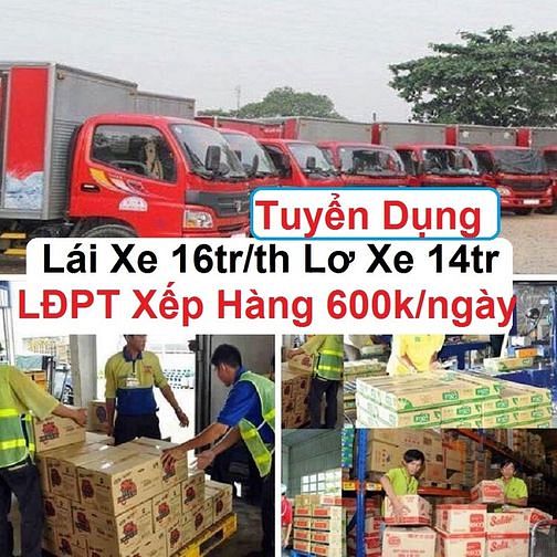 ĐAK LAK ==> Tuyển Nam 30 người LĐPT Lơ xe và Phụ kho 62509812 ĐAK LAK ==> Tuyển Nam 30 người LĐPT Lơ xe và Phụ kho
