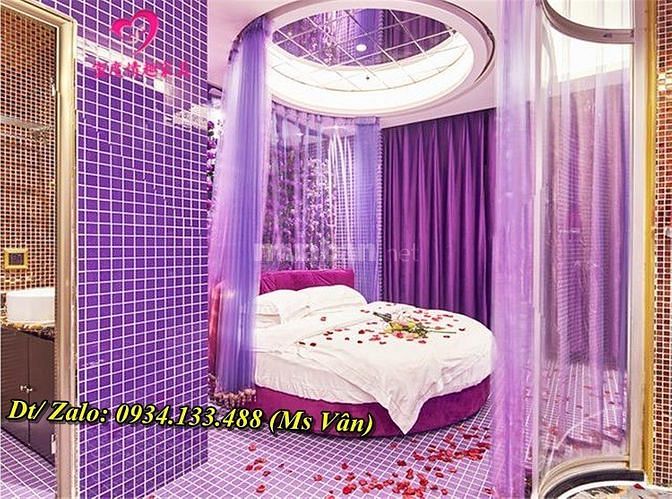 Phòng ngủ đáng yêu với mẫu giường nệm tròn công chúa cực sành điệu