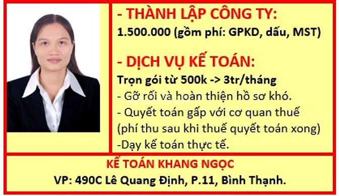 Thành lập công ty, Dịch vụ kế toán trọn gói, dạy kế toán thực tế 62576059 Thành lập công ty, Dịch vụ kế toán trọn gói, dạy kế toán thực tế