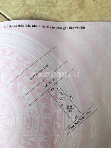 Bán nền đường B26 khu Hưng Phú 1, Cái Răng. Diện tích 4.5 x 16. 62783738 Bán nền đường B26 khu Hưng Phú 1, Cái Răng. Diện tích 4.5 x 16.