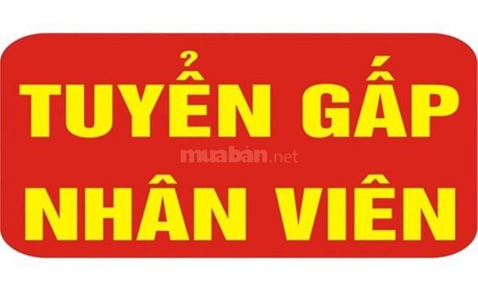 Cần gấp nhân viên nam nữ phụ bán hàng tại quầy