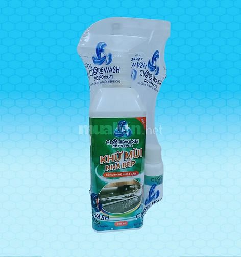 Chai xịt khử mùi nhà bếp Công nghệ Nhật Bản CLODEWASH - 300ml