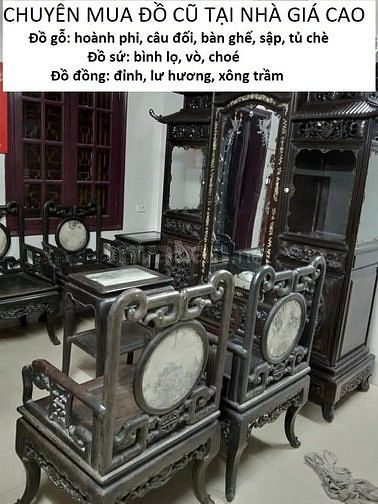Chuyên mua đồ cũ: đồ gỗ, đồ sứ, đồ đồng, giá cao, đến tận nơi miền Bắc 63211843 Chuyên mua đồ cũ: đồ gỗ, đồ sứ, đồ đồng, giá cao, đến tận nơi miền Bắc