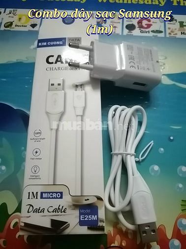 Dây sạc điện thoại Samsung ( Combo) 63230767 Dây sạc điện thoại Samsung ( Combo)