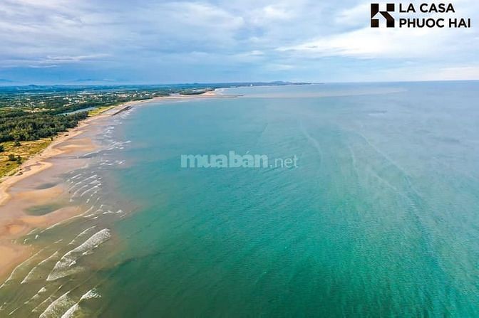 Bán đất SHR-Xây tự do 196m2- Ngay trục đường ven biển