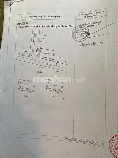 Bán biệt thự góc 2 lầu HXH, Đường Lê Thị Chợ, phường Phú Thuận, Quận 7