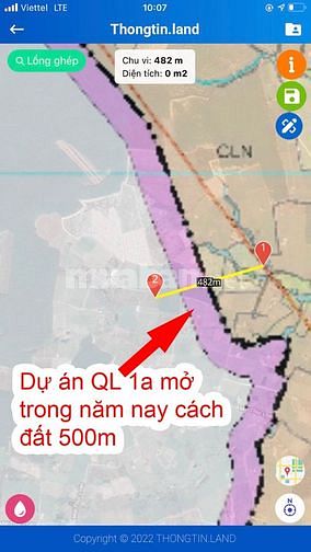 Bán Đất Lagi 53.500m² Xã Tân Hải, Giá 2,2 Tỷ / Mẫu . Vị Trí Đẹp.