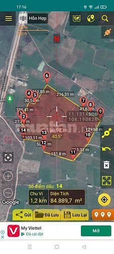 Bán 9Ha đất trồng Thanh Long đường ô tô, đối diện khu cắm trại