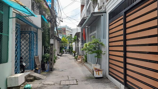 Nhà MT Đường Số 9, P4, Q8 sát PhạmHùng, 4,3mx12m. Trệt, 1lầu. Giá 7tỷ