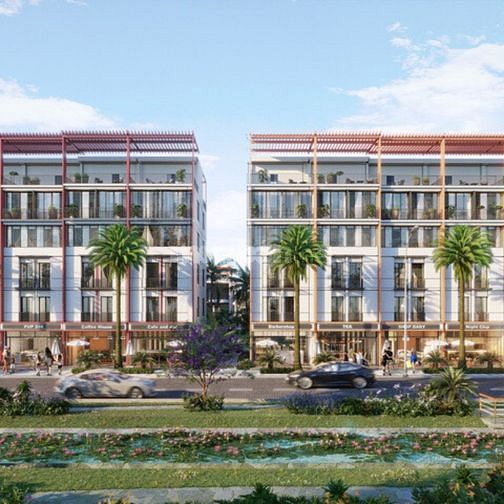 Siêu nhà phố biển 5 tầng 2 mặt tiền SH vĩnh viễn tại Thanh Long Bay