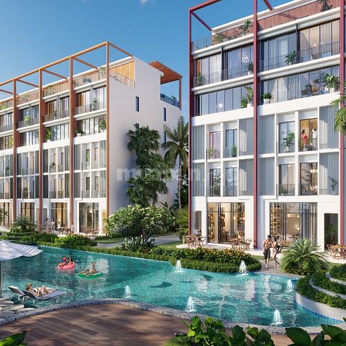 Siêu nhà phố biển 5 tầng 2 mặt tiền SH vĩnh viễn tại Thanh Long Bay