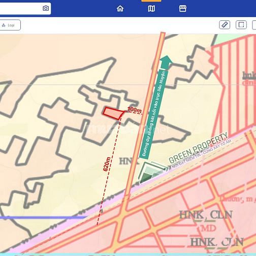 Lô 3770m2 giá 1.5ty Phan Rí Thành ra biển 1,5km có Đường thấy Biển
