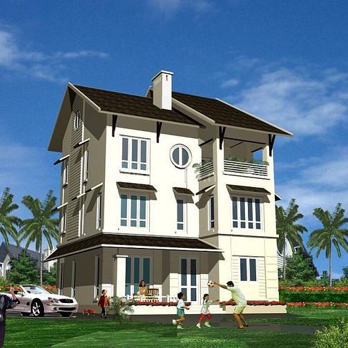 Bán biệt thự đơn lập 2 mặt đường, Khu đô thị ngay Sb Nội Bài ven sông