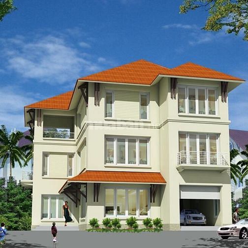 Bán biệt thự đơn lập 2 mặt đường, Khu đô thị ngay Sb Nội Bài ven sông