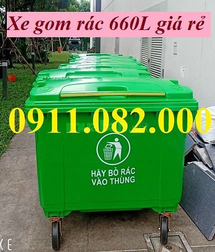  Sỉ thùng rác 120L 240L 660L giá rẻ- Thùng rác nhựa- lh 0911082000