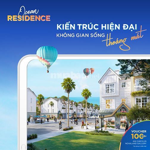NovaWorld Phan Thiet shophouse đẹp nhất Ocean Residence giá siêu đẹp