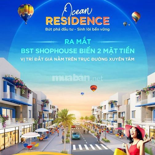 NovaWorld Phan Thiet shophouse đẹp nhất Ocean Residence giá siêu đẹp