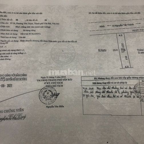 Chính Chủ Bán 3 Lô Đât Liền Kề Ở TP. Yên Bái - Đầu Tư Chắc Thắng