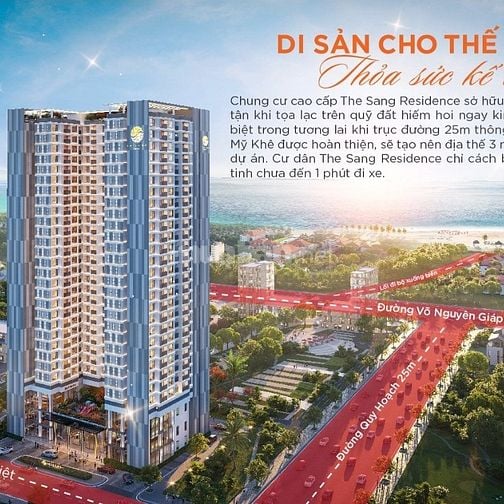 Căn Hộ Cao Cấp The Sang Residence - Ngay biển Mỹ Khê Đà Nẵng 