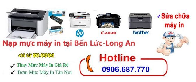 MÁY TINH THUẬN NHÂN NẠP MỰC VÀ SỬA MÁY IN TẠI BẾN LỨC LONG AN