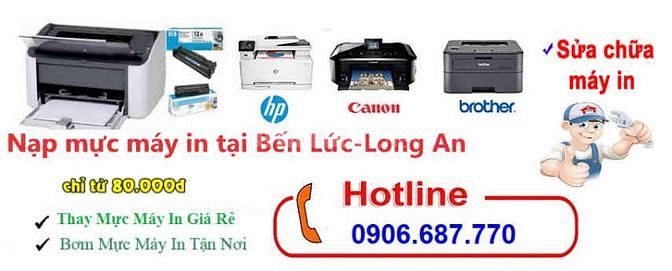 MÁY TINH THUẬN NHÂN NẠP MỰC VÀ SỬA MÁY IN TẠI BẾN LỨC LONG AN