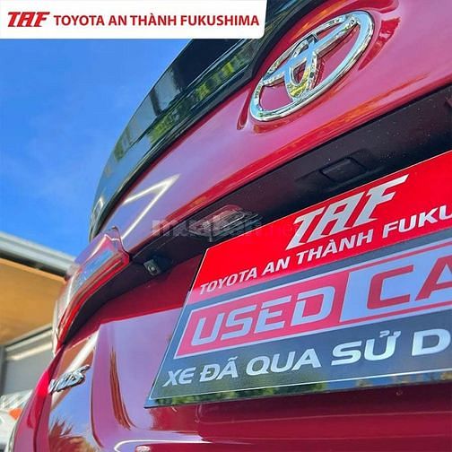 Vios G 2022 màu đỏ , ODO 1277 km 