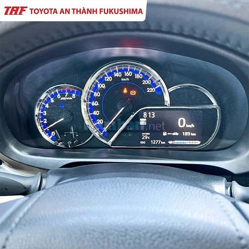 Vios G 2022 màu đỏ , ODO 1277 km 