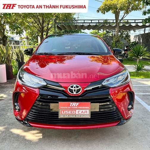 Vios G 2022 màu đỏ , ODO 1277 km 